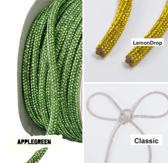 Encrusted Glam Strap