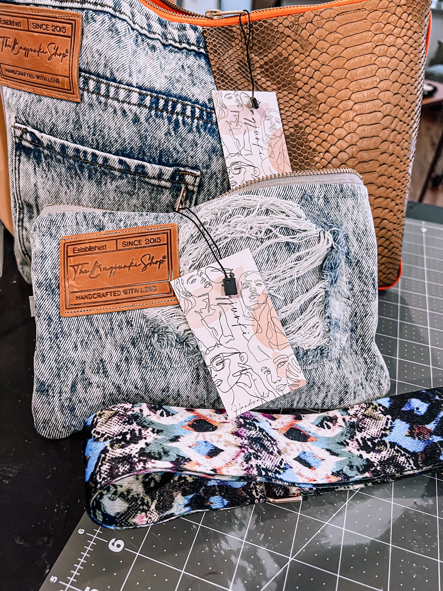 Acid Wash Pouchette image 0