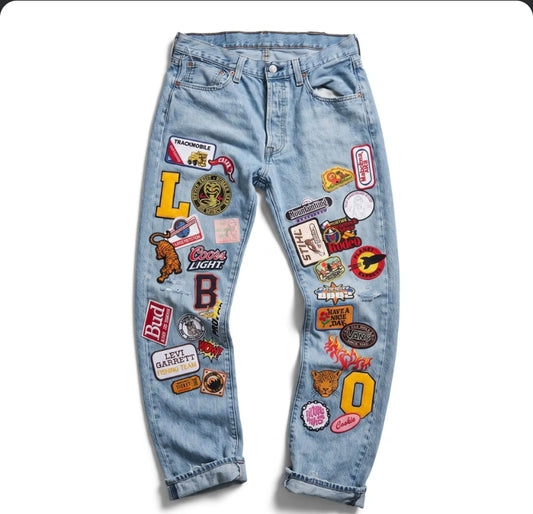 Patchwork Jeans