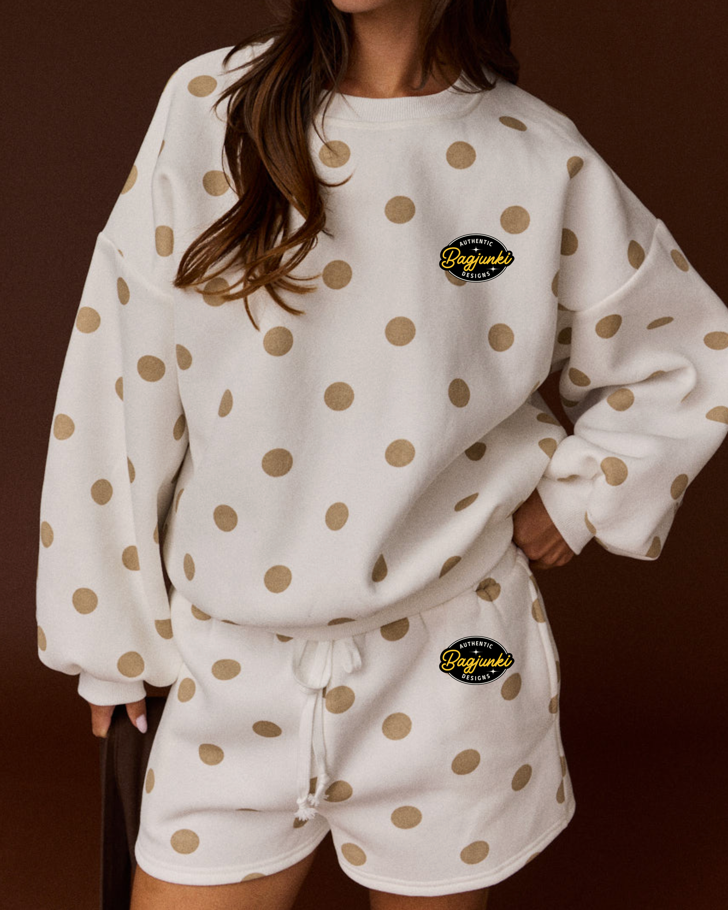 Polka Sweat Set