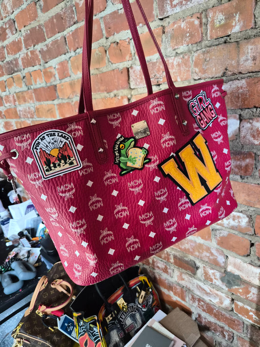 Preloved Authentic MCM Tote