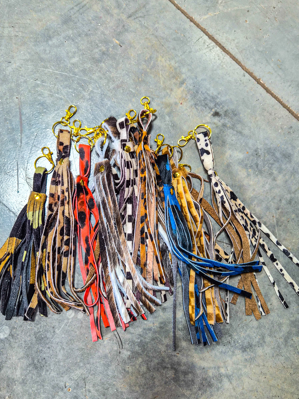 100% Leather Tassels (Assorted)